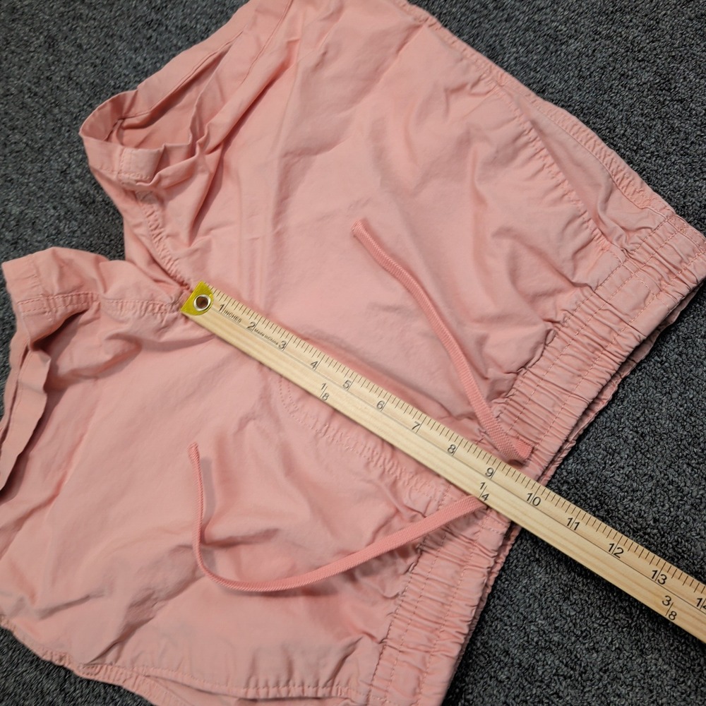 H&M Y2K Relaxed Fit Shorts 32R Peach Pink Cotton Blend‎ Casual Summer Preppy - Picture 7 of 8